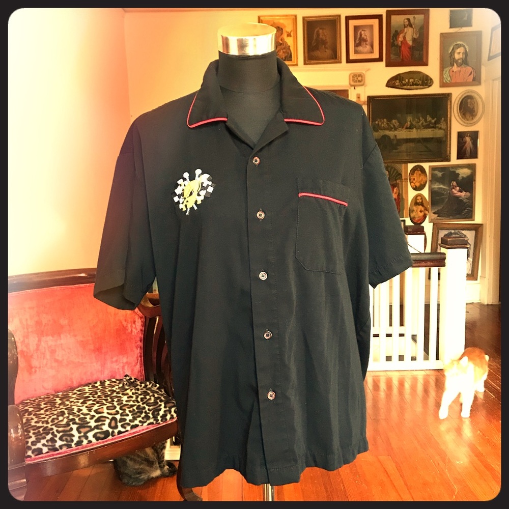 Medium Steady Work/Rockabilly Button Up Shirt
